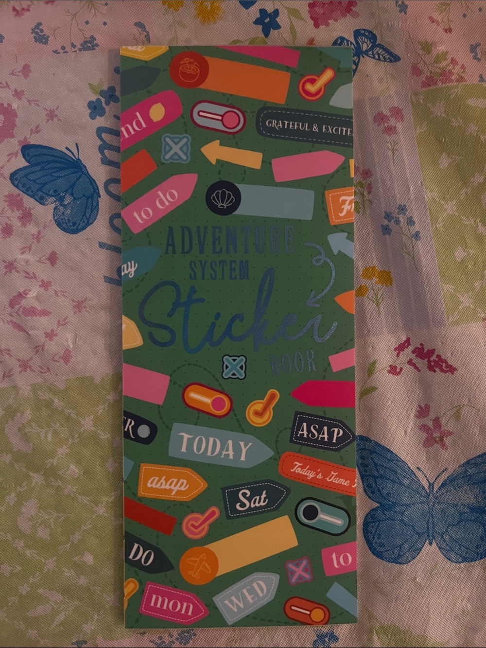 Daily Grind Planner- Adventure System Sticker Book